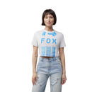 Fox Racing - Womens Race Spec Baby Tee-Light Grey (32899-097)
