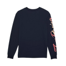 Fox Racing - Womens Scripted Long Sleeve Tee-Midnight (32908-329)