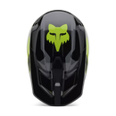 Fox Racing - V1 Lean Helmet-Grey/Yellow (32999-086)