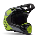 Fox Racing - Youth V1 Lean Helmet-Grey/Yellow (33046-086)