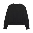 Fox Racing - Womens Wordmark Oversized Crew Pullover-Black (33140-001)