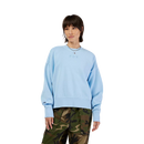 Fox Racing - Womens Wordmark Oversized Crew Pullover-Cashmere Blue (33140-381)
