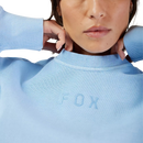 Fox Racing - Womens Wordmark Oversized Crew Pullover-Cashmere Blue (33140-381)