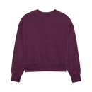 Fox Racing - Womens Wordmark Oversized Crew Pullover-Sangria (33140-552)