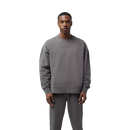 Fox Racing - Wordmark Oversized Crew Pullover-Pewter (33142-052)