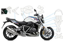 PremiumShield - Complete Paint Protection Set for R 1250 R