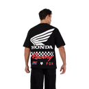 Fox Racing - Honda Oversized Short Sleeve Tee-Black (33421-001)