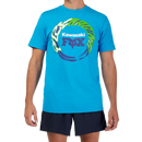 Fox Racing - Kawasaki Short Sleeve Tee-True Blue (33424-188)