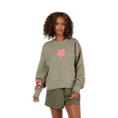 Fox Racing - Womens Elevated Oversized Crew Sweatshirt-Adobe (33573-291)