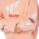 Fox Racing - Womens Fox X Honda Oversized Pullover Hoodie-Pale Pink (33574-273)