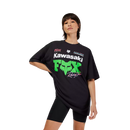Fox Racing - Womens Fox X Kawasaki Oversized Short Sleeve Tee-Black (33586-001)