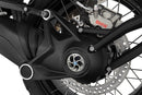 Wunderlich hub cover tornado for bmw r 1200 gs lc closes the hollow, ragged wheel hub.