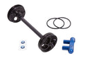 Wunderlich hub cover tornado for bmw R 1200 GS LC Adv. GS LC, R LC, RS LC, RT LC closes the hollow, ragged wheel hub.