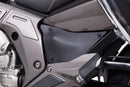 We close up the gap with a slim and attractive 4mm thick side cover. Protects the frame from scratches especially when riding off-road.
