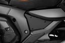 We close up the gap with a slim and attractive 4mm thick side cover. Protects the frame from scratches especially when riding off-road.