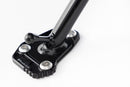 Wunderlich side stand enlarger BMW K 1600 B for secure stand against tilting, even when fully loaded.