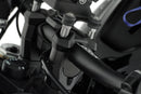 The handlebar riser designed especially by our developers raises the handlebars moderately by 25 mm