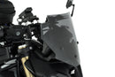 The windshield integrates perfectly into the overall layout, emphasises the contours of the machine