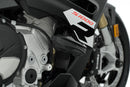 Racing crash pads for the BMW S 1000 R 2021 from Wunderlich. Crash pads mitigate the expensive consequences of crashes, falls and skids.