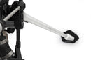 Your S 1000 RR has an especially small side stand footprint and can really benefit from one of these side stand enlargement plates.