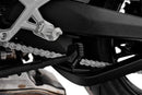 Your S 1000 RR has an especially small side stand footprint and can really benefit from one of these side stand enlargement plates.