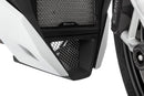Catches larger foreign bodies and keeps them away from the manifold and the engine without reducing the cooling flow...