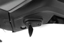 This adapter covers the opening on the original indicator bracket and simultaneously lets you attach accessory indicators.