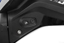 This adapter covers the opening on the original indicator bracket and simultaneously lets you attach accessory indicators.
