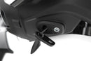 This adapter covers the opening on the original indicator bracket and simultaneously lets you attach accessory indicators.