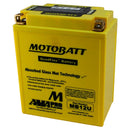 Motobatt - Quadflex AGM Battery (MB12U)