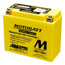 Motobatt - Quadflex AGM Battery (MBT12B4)