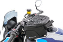 The tailored sporty tank bag for the RR is the ideal solution for everyday travel.