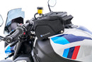 The tailored sporty tank bag for the RR is the ideal solution for everyday travel.