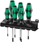 Wera Tools - 367/6 TORX® Screwdriver set Kraftform Plus and rack
