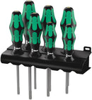 Wera Tools - 367/7 TORX® HF Kraftform Plus Screwdriver set with holding function and rack