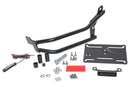 Discretely and lightweight number plate holder which integrates excellent into the sporty line of the Roadster