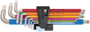 Wera Tools - 3950/9 Hex-Plus Multicolour Imperial Stainless 1, imperial, stainless steel