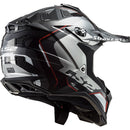 LS2-HELM SUBVERTER EVO ARCHED BK/RD/WH XL 700-1195 6934432875100