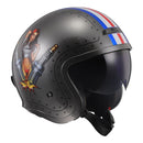LS2-HELM SPITFIRE SPARK BRUSHED ALLOY 2XL 599-1176 6934432874530