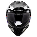 LS2-HELM BLAZE II RALLY W/SUNV RD/WH/BL 3XL 702-1127 6942141715044