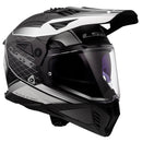 LS2-HELM BLAZE II MERIDIAN W/SUNV BK/LGY 3XL 702-1137 6942141715112