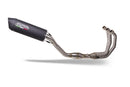 GPR Exhaust - Furore Evo4 Nero Full Line for Yamaha TRacer 9 GT - 2021 to 2024