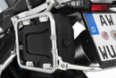 Tailored tool box for various bits and pieces  - Space-saving, integrated mounting on the left of the original case carrier!
