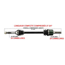 Kimpex-AXLE COMPL KAWA KIMPEX KAW-7007K 416085416085