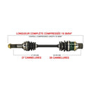 Kimpex-AXLE COMPL YAM KIMPEX YAM-7027K 7794232926677