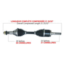 KimpexHD - Complete HD Axle (CAN-6021HDK)
