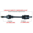 Kimpex - Complete Rear Right Axle for Can-AM (CAN-7027K)