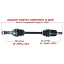 Kimpex - Complete Front Right Axle for Honda (HON-7029K)