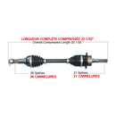 KimpexHD - Complete HD Axle (CAN-6001HDK)