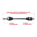 KimpexHD - Complete HD Axle (CAN-6008HDK)